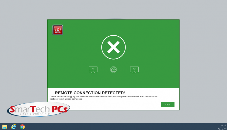 SecureShopping_Remote_ConnectionBlocked